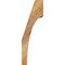 Ekena Millwork 6"W x 6"D x 18"H Westlake Rough Sawn Knee Brace, Western Red Cedar BRC06X06X18WTL00RWR - alternate 4